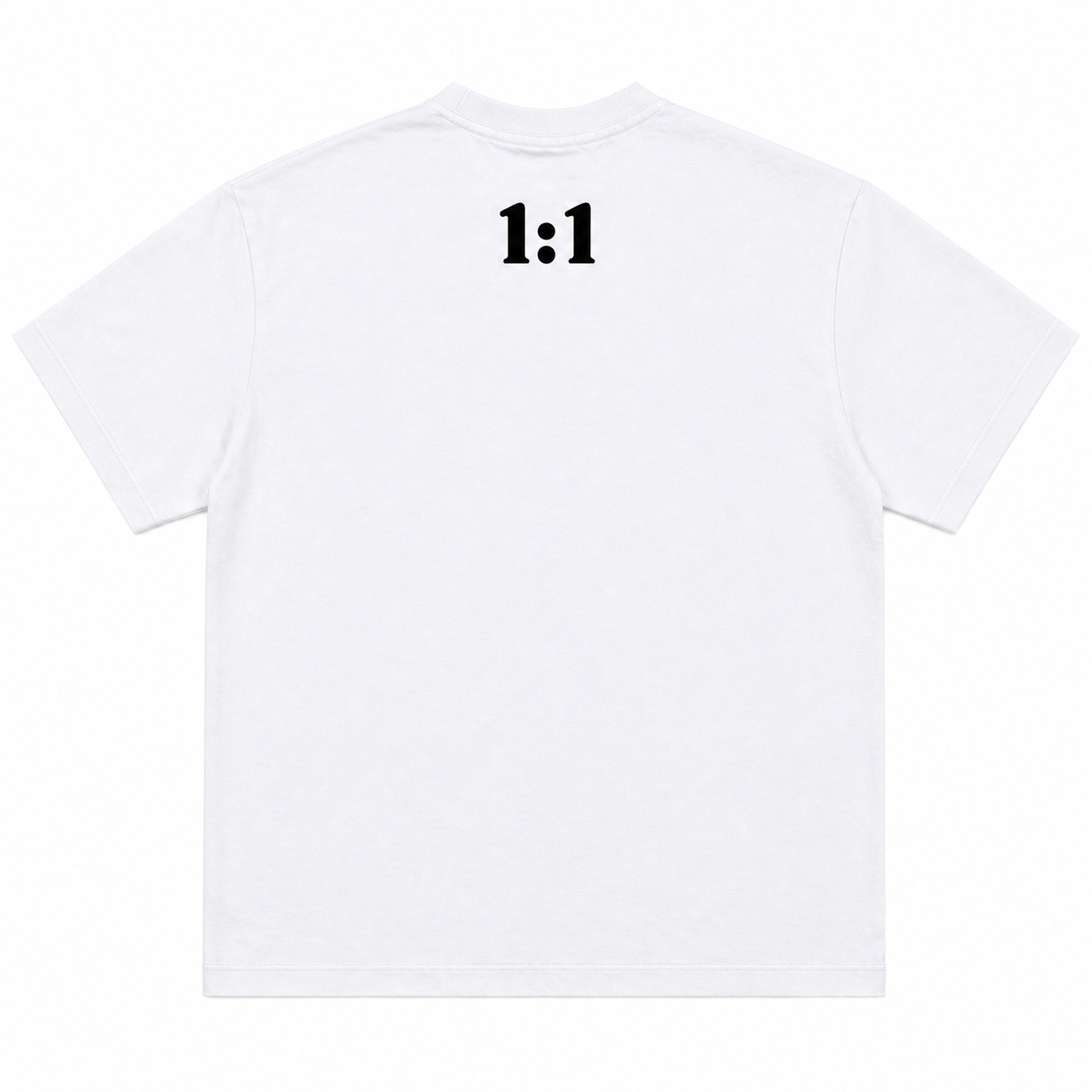 White Vision T Shirt w/ Black Logo