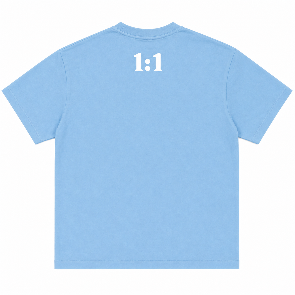 Sky Blue Vision T Shirt w/ White Logo