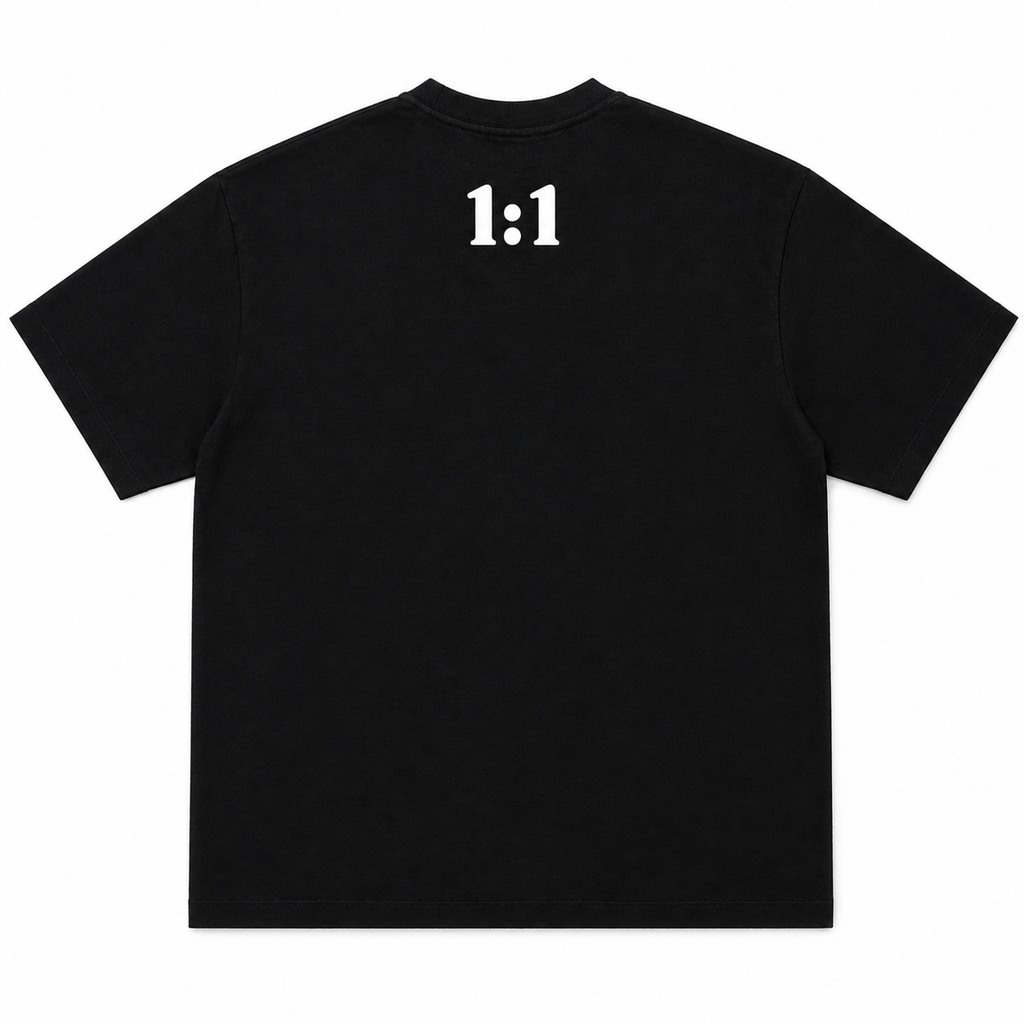 Black Vision T Shirt w/ White Logo